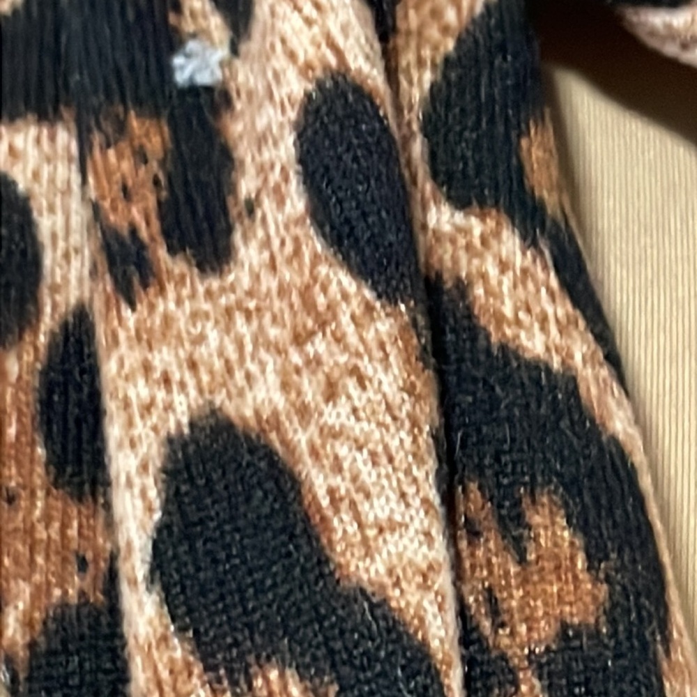 Leopard Print Scarf - Picture 3 of 4